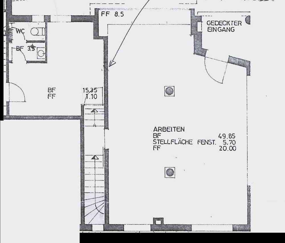 2 rooms Office & Commercial for rent in St. Gallen - image 1/2