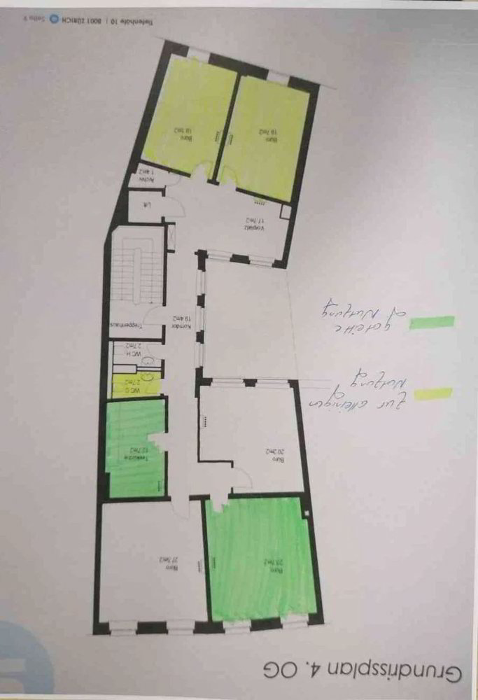 2.5 rooms Office & Commercial for rent in Zürich - image 1/5