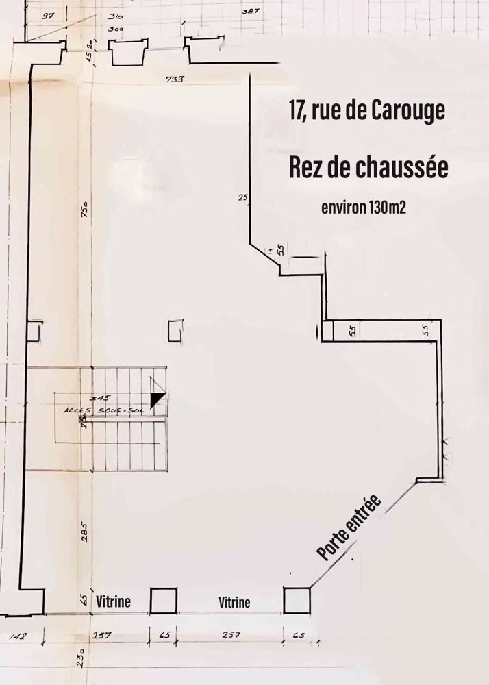 Plainpalais à Genève : Arcade très visible d'une surface de 212 m² - Ansicht 3