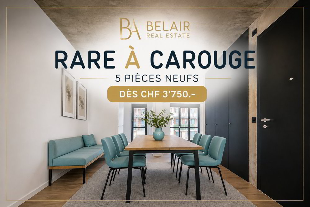 5 Zimmer Wohnung zu vermieten in Carouge GE - Bild 1/1