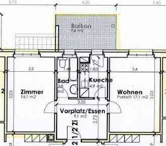 2.5 Zimmer Wohnung zu vermieten in Lenzburg - Bild 1/7