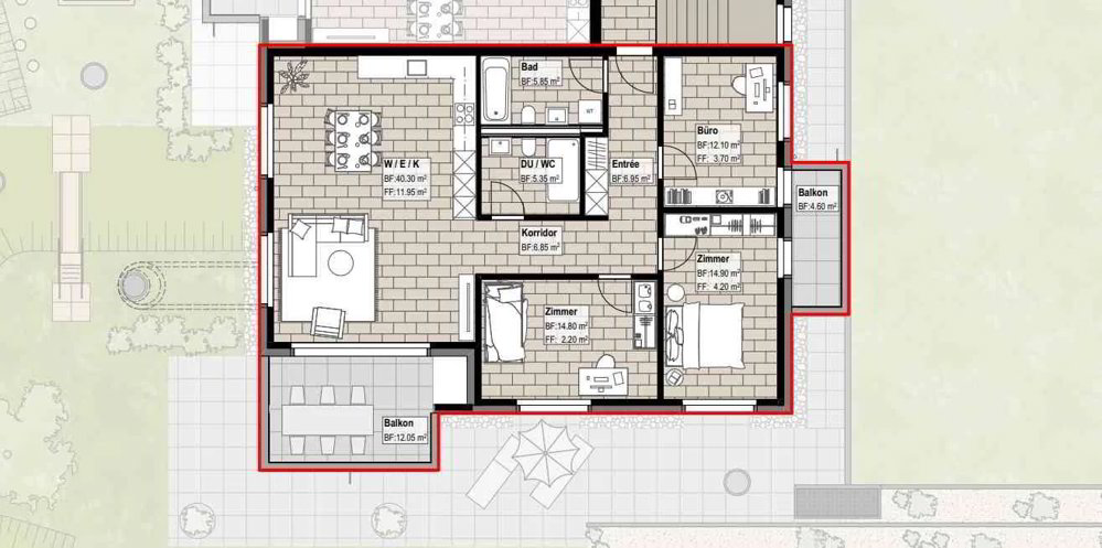 Wohnung – Nebikon - Ansicht 2
