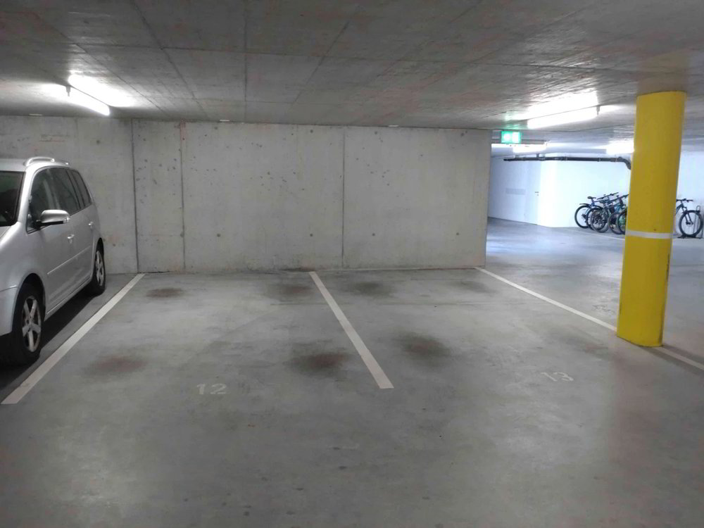 Parkplatz in Tiefgarage - Ansicht 2