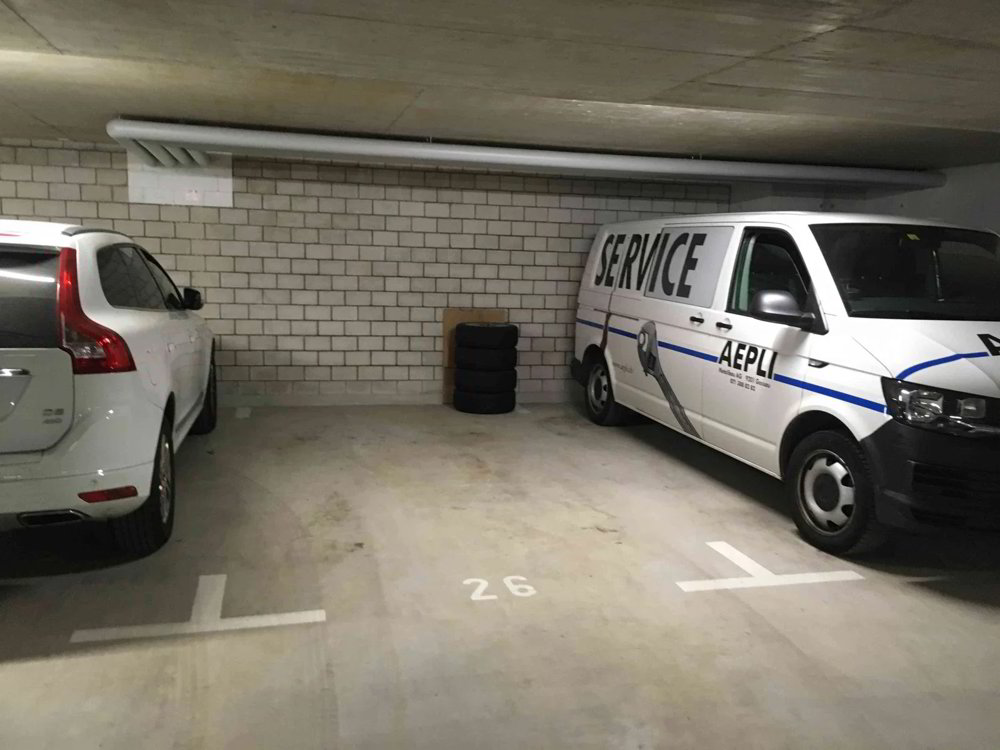 null Zimmer Parkplatz, Garage zu vermieten in Erlen - Bild 1/3