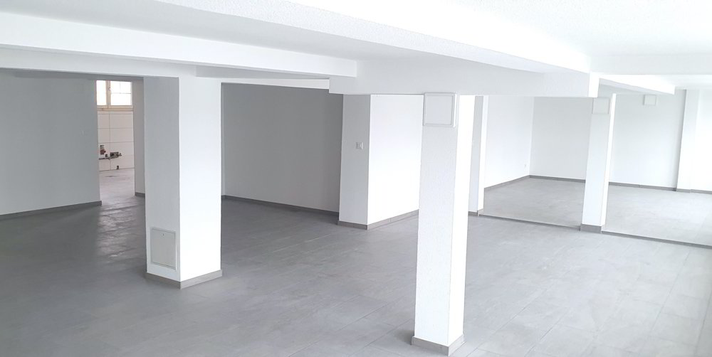 Gewerbefläche mit grosser Terrasse, ideal für Café/KiTa/Pilates- oder Yogastudio - Ansicht 3