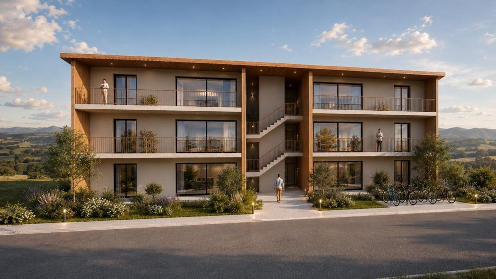 Projet de promotion immobilière Vuisternens La Joux, à 10 minutes de Bulle