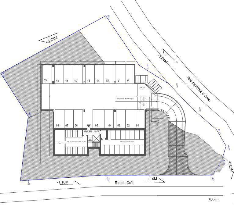 Projet de promotion immobilière Vuisternens La Joux, à 10 minutes de Bulle - Ansicht 2