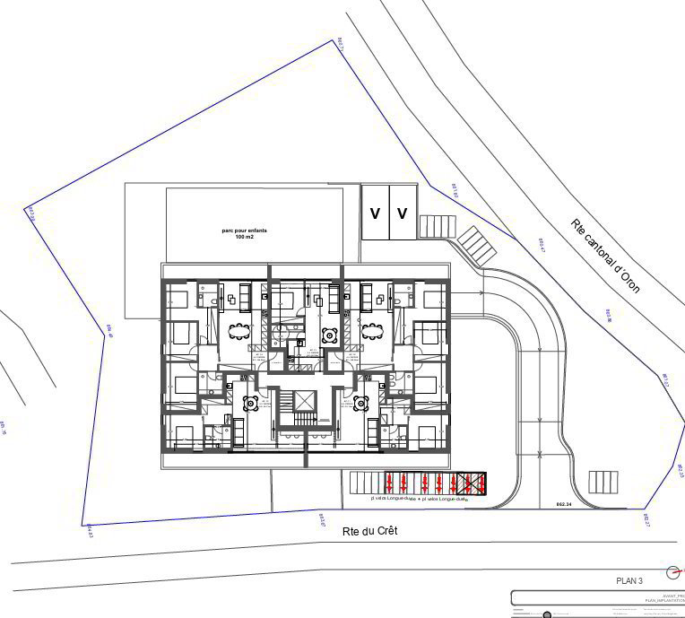 Projet de promotion immobilière Vuisternens La Joux, à 10 minutes de Bulle - Ansicht 5