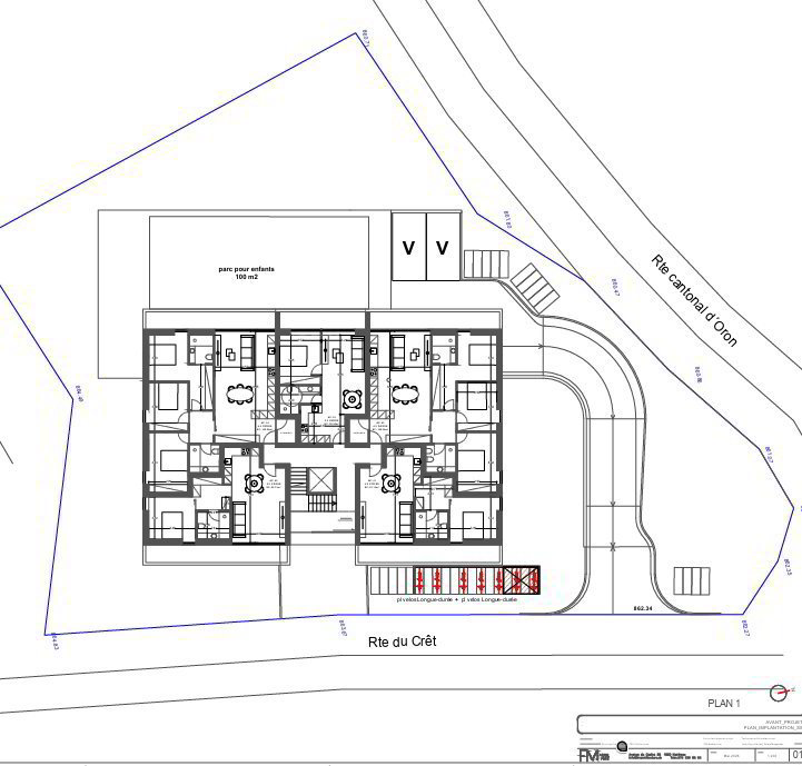 Projet de promotion immobilière Vuisternens La Joux, à 10 minutes de Bulle - Mehr