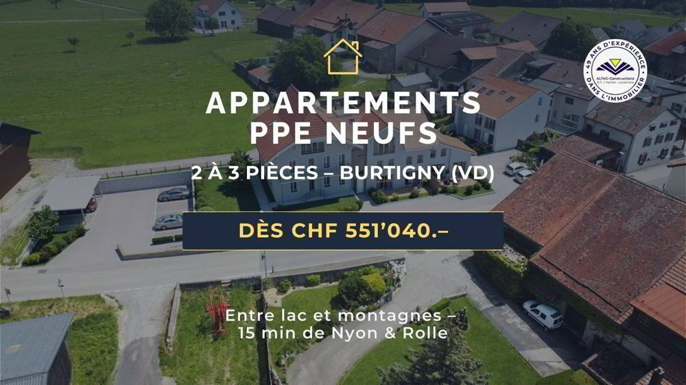 Wohnung – Burtigny, District de Nyon