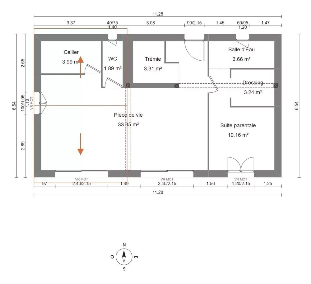 Casa di null locali in vendita a Vuisternens-en-Ogoz - immagine 1/6