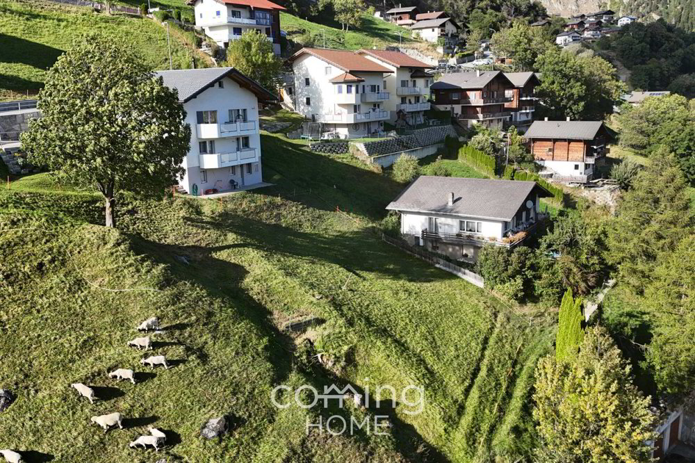 Bauparzelle in Mund - Südhanglage, Rhonetal-Aussicht, Erstwohnsitz möglich - Ansicht 3