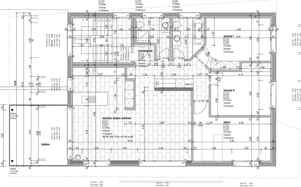 4.5 rooms Apartment for rent in Courgevaux - image 1/11