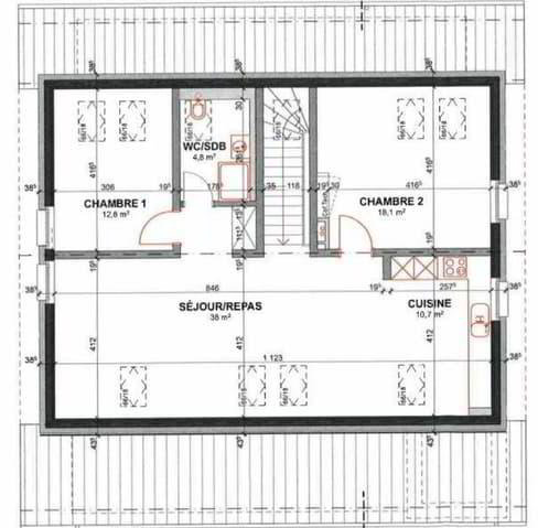3.5 rooms Apartment for rent in Villarepos - image 1/10