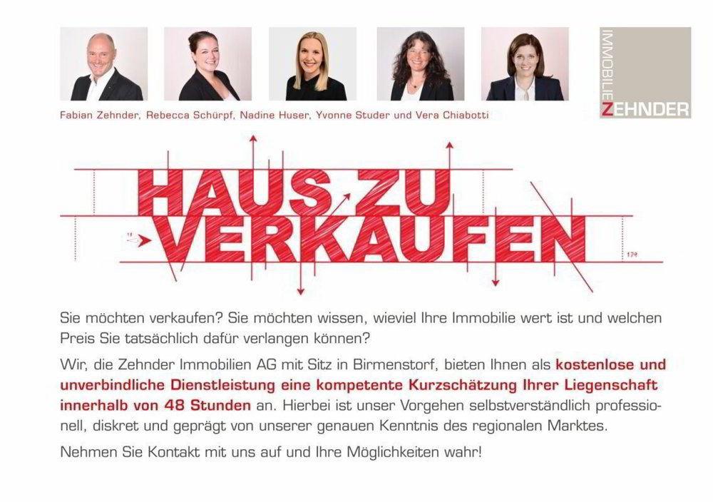 3 Zimmer Büro zum verkaufen in Fislisbach - Bild 1/3