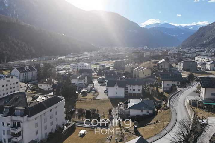 Drei Bauparzellen in Naters - Südhanglage, Bergsicht, Wohnzone W2 - Ansicht 2