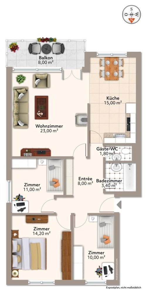 Wohnung – Pfaffnau - Ansicht 3