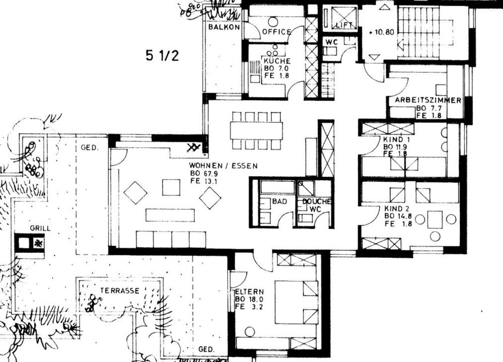 5.5 rooms Apartment for rent in Kaltbrunn - image 1/16