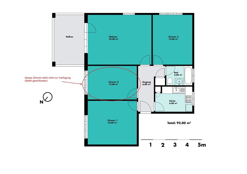 Appartamento di 3 locali in affitto a Rüschlikon - immagine 1/10