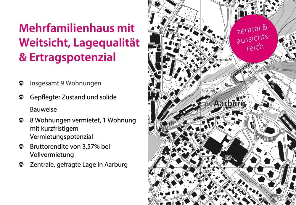 Immeuble d'habitation en vente à zentrale Wohnlage - 733 m²