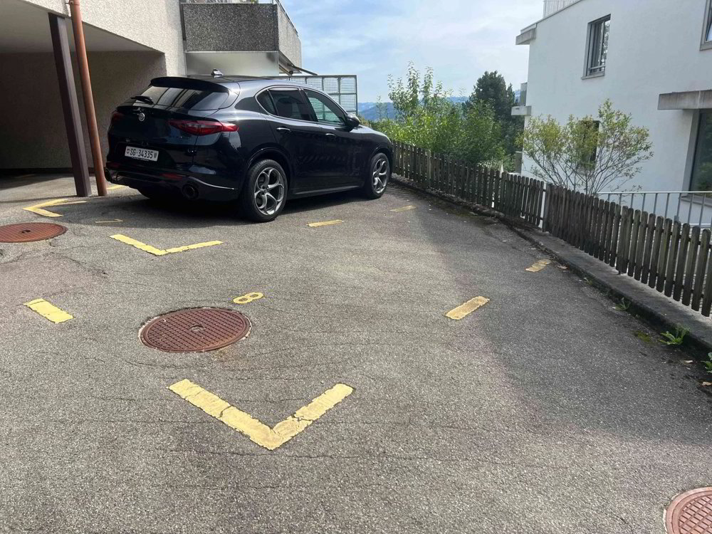 Parkplatz neben der HSG - Ansicht 2