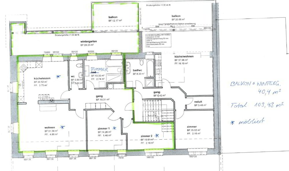 4 Zimmer Büro zu vermieten in Frick - Bild 1/11