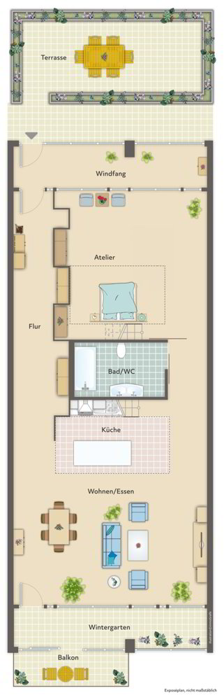 Appartement null pièces à acheter à Urtenen-Schönbühl - image 1/10