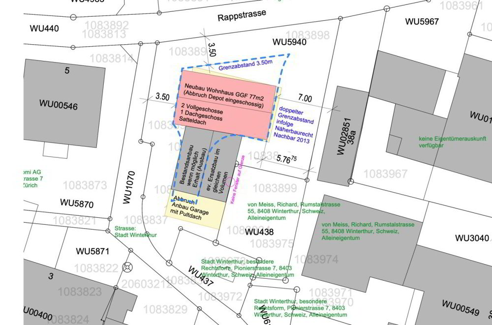 Haus – Winterthur - Ansicht 2