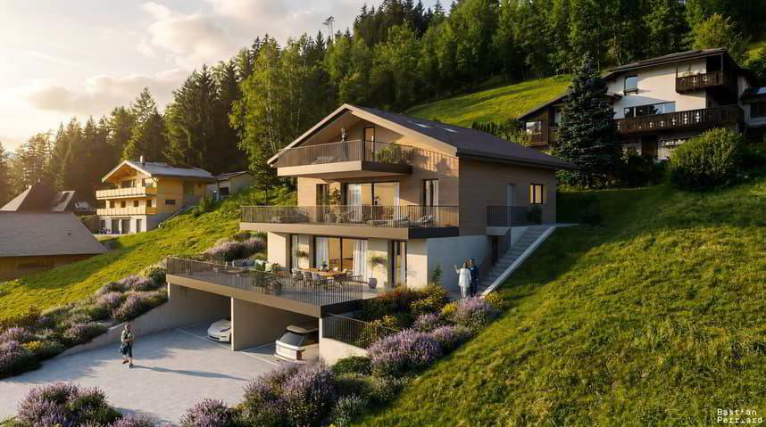 Wohnung – Crésuz, District de la Gruyère