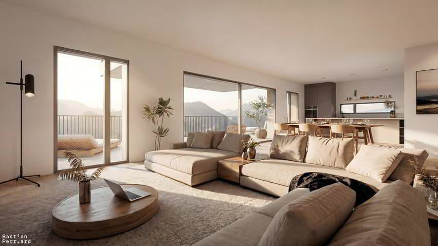 Wohnung – Crésuz, District de la Gruyère - Ansicht 2