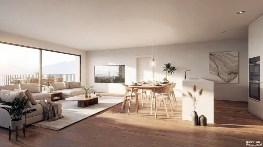 Wohnung – Crésuz, District de la Gruyère - Ansicht 4