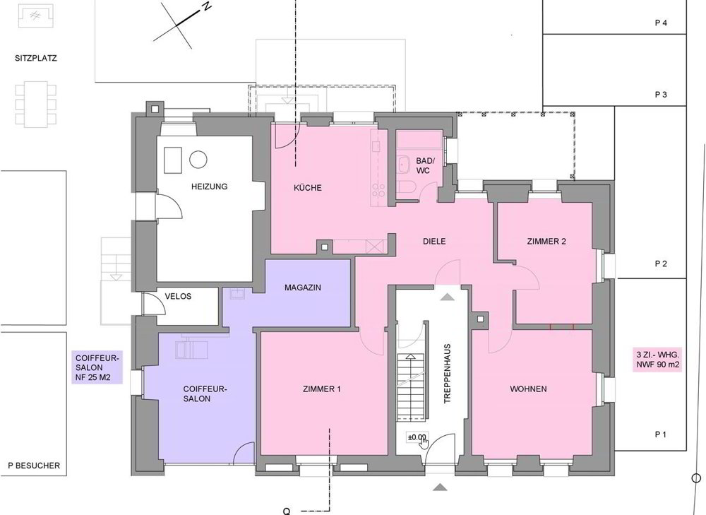 Wohnung – Trasadingen, Bezirk Unterklettgau - Ansicht 4