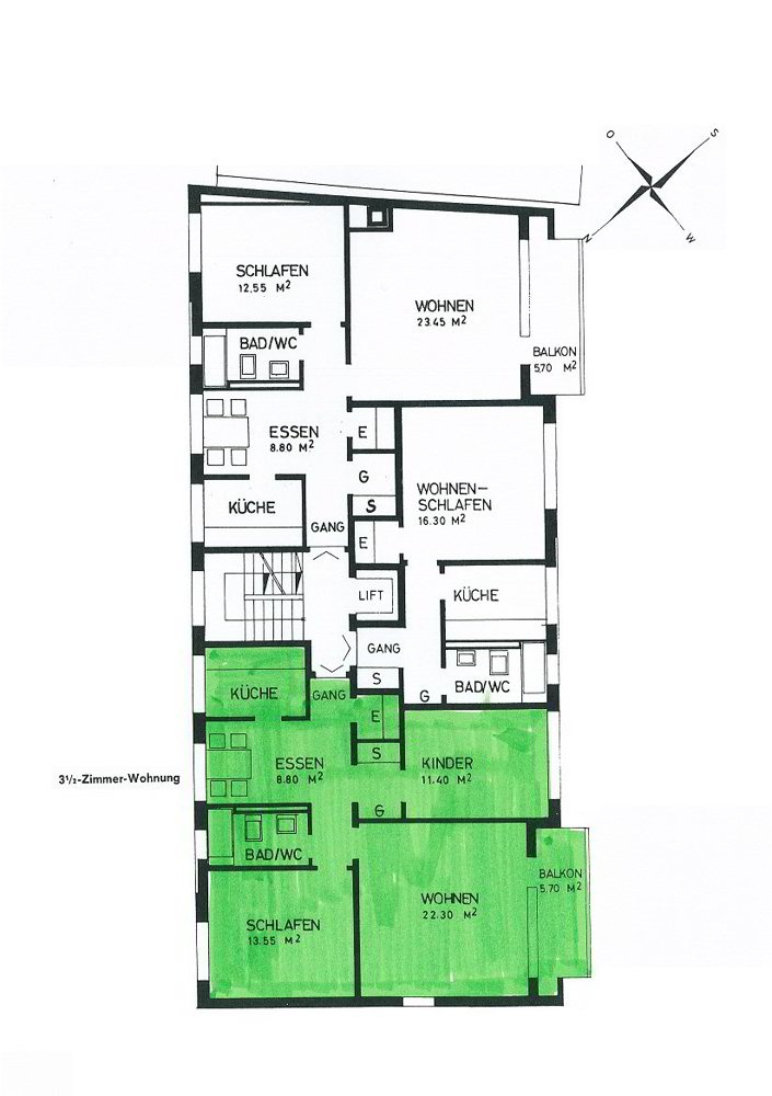 3.5 rooms Apartment for rent in Neuhausen am Rheinfall - image 1/5