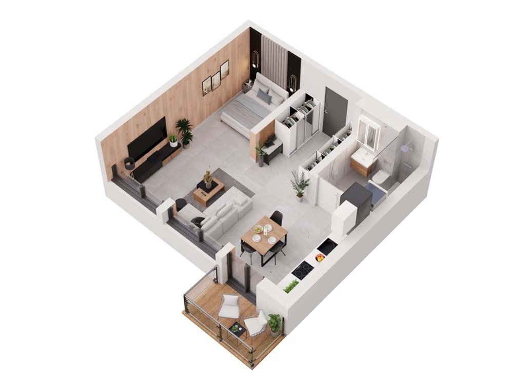 Wohnung – Gampel - Ansicht 2