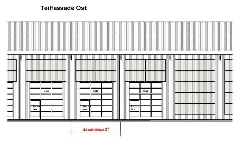 Moderne/neue Gewerbeboxen in Niederönz zu vermieten - Ansicht 3