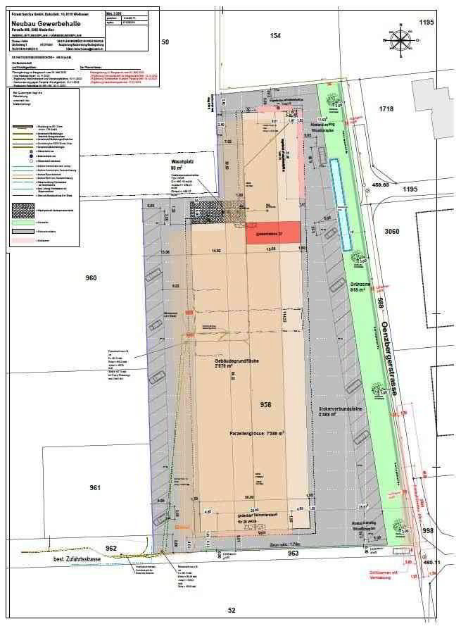 Moderne/neue Gewerbeboxen in Niederönz zu vermieten - Ansicht 5