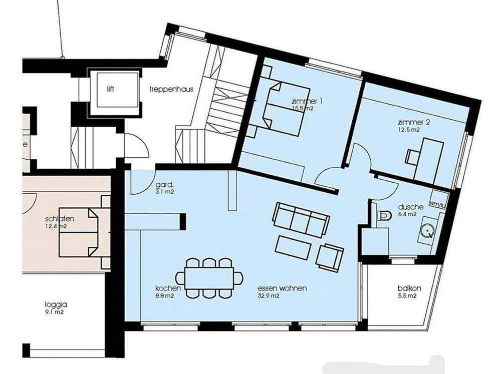 3.5 Zimmer Wohnung zu vermieten in Dietikon - Bild 1/10
