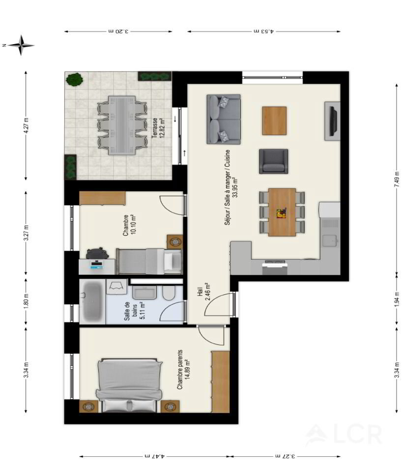 Wohnung – Corminboeuf - Ansicht 5