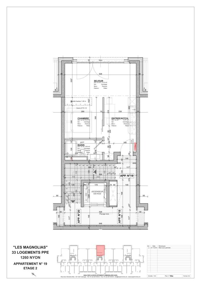 Appartamento di 1 locali in affitto a Nyon - immagine 1/9