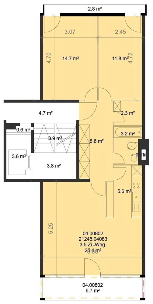 3 rooms Apartment for rent in Berna - image 1/10