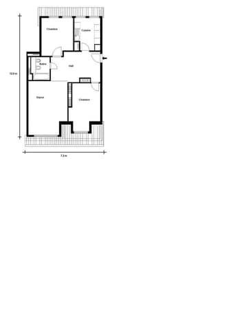4 Zimmer Wohnung zu vermieten in Genf - Bild 1/2