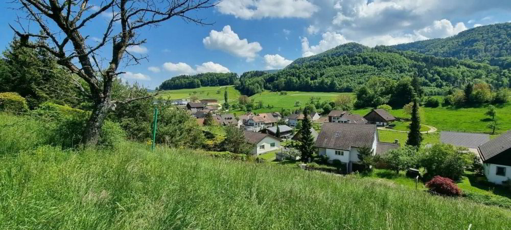 Grosses Baugrundstück mit Weitsicht in Bretzwil kaufen - Ansicht 2