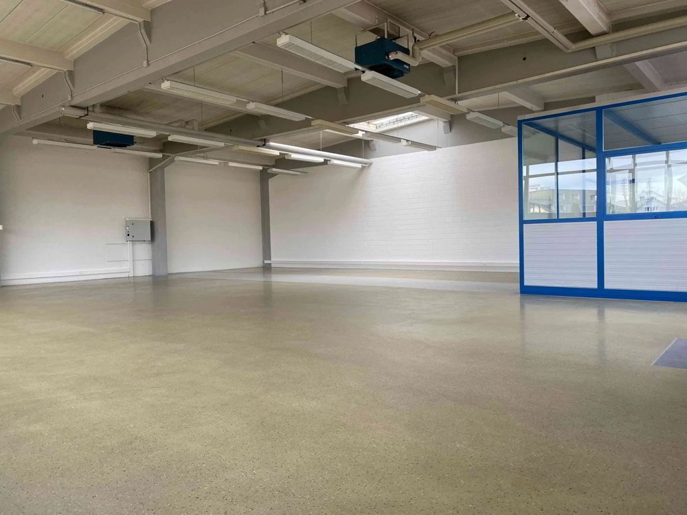 Top-Gewerbehalle ebenerdig und säulenfrei mit automatischem Rolltor - Ansicht 3