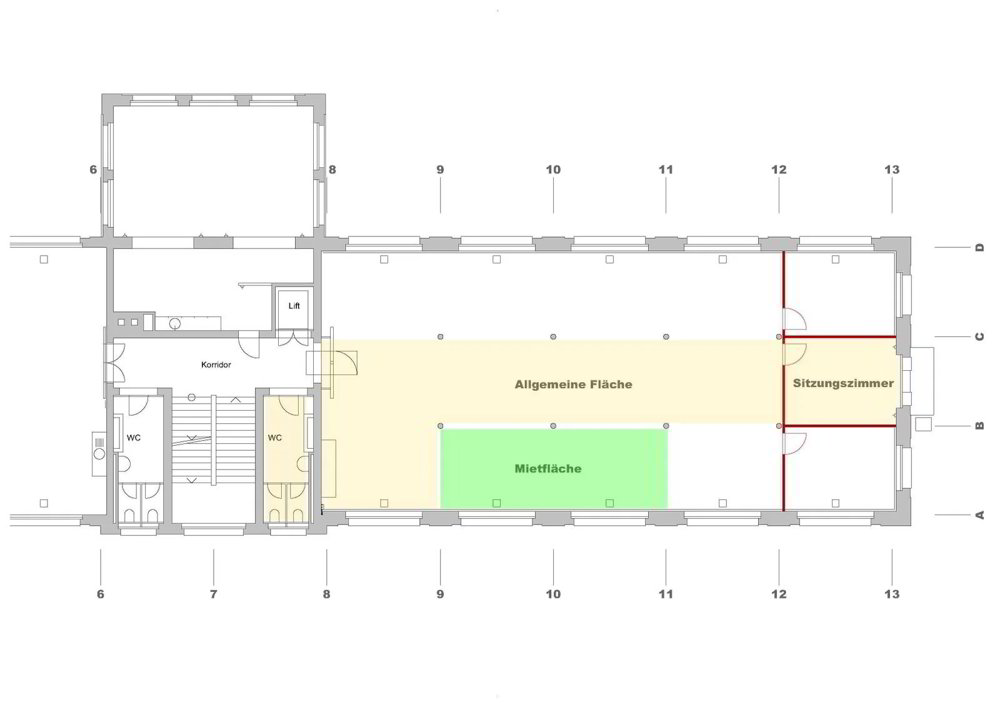 Ufficio & Commercio di 1 locali in affitto a Saint-Gall - immagine 1/3