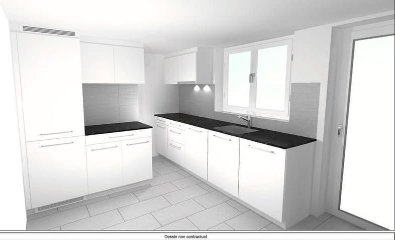 2.5 rooms Apartment for rent in Bulle - image 1/3