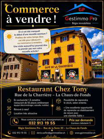 Bureau & Commerce 1 pièces à acheter à La Chaux-de-Fonds - image 1/3