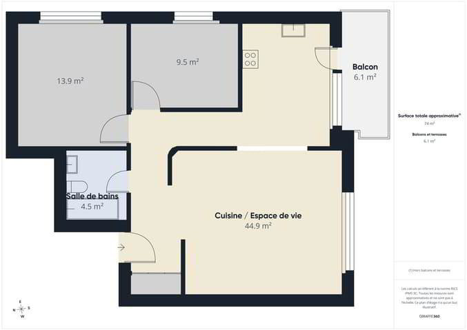 Appartamento di 3.5 locali in affitto a Bassecourt - immagine 1/11