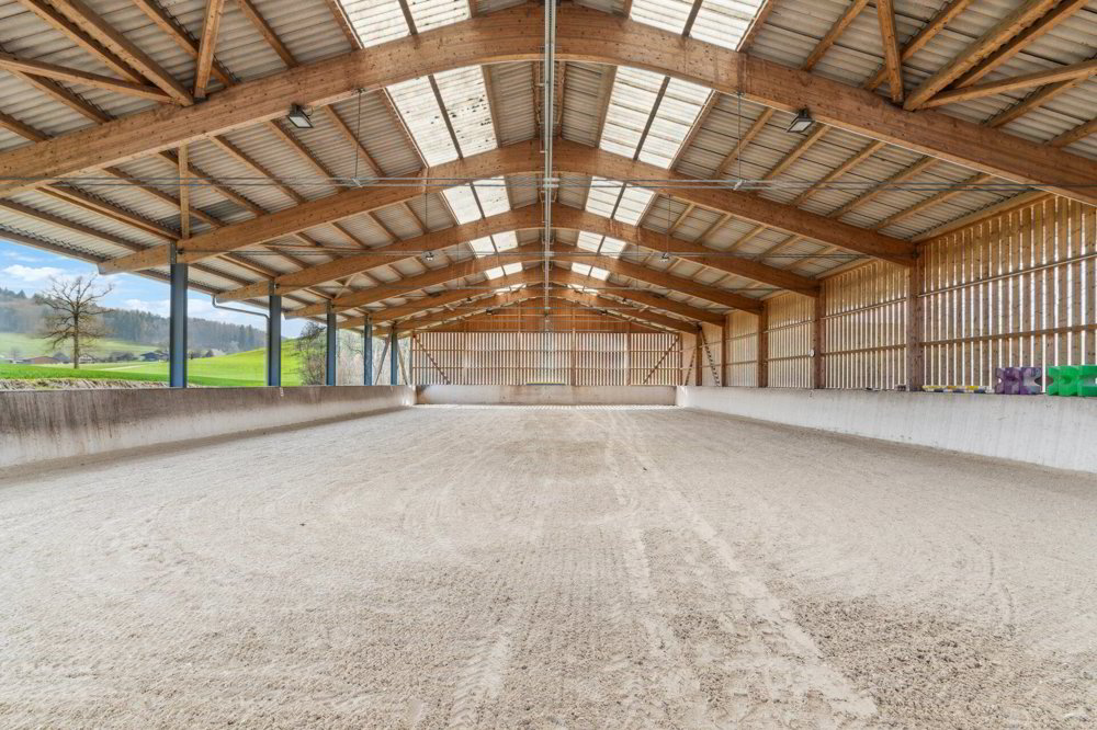 Bijou - Reitsportimmobilie mit Reithalle und Wohnhaus