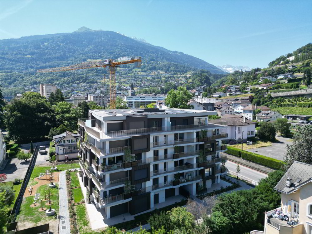 Vente place de parc garage souterrain PPE Les Jardins de Mabillon Monthey - Ansicht 3