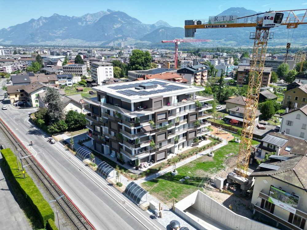Vente place de parc garage souterrain PPE Les Jardins de Mabillon Monthey - Mehr